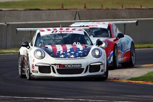 Charlie Putman's and John Goetz's Porsche GT3 Cup cars