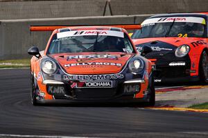 Kurt Fazekas' and Joe Catania's Porsche GT3 Cup cars