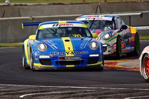 Wayne Ducote's and Frank Selldorff's Porsche GT3 Cup cars