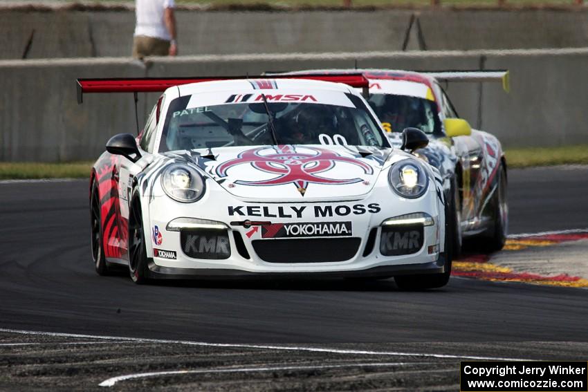 Jay Patel's and David Ducote's Porsche GT3 Cup cars