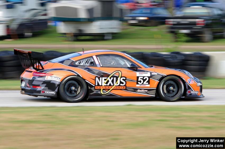 Kurt Fazekas' Porsche GT3 Cup