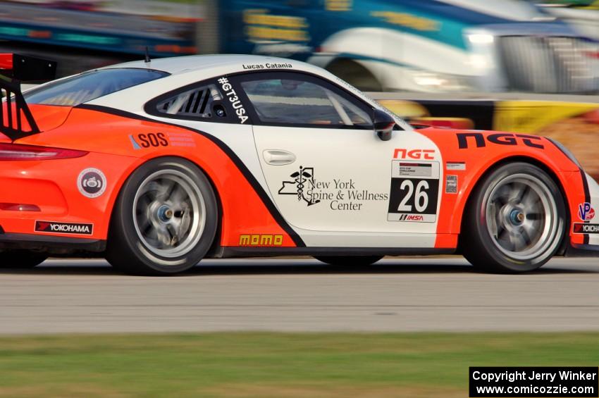 Lucas Catania's Porsche GT3 Cup