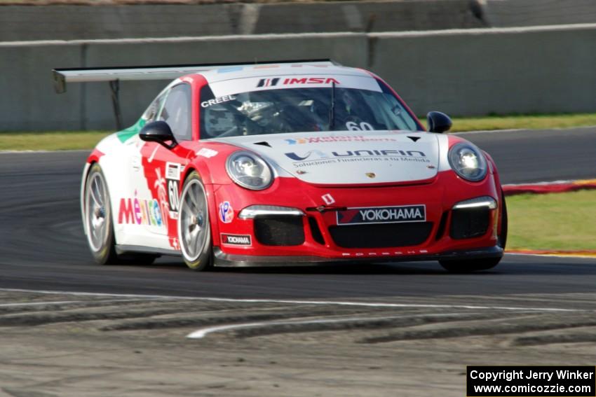 Santiago Creel's Porsche GT3 Cup