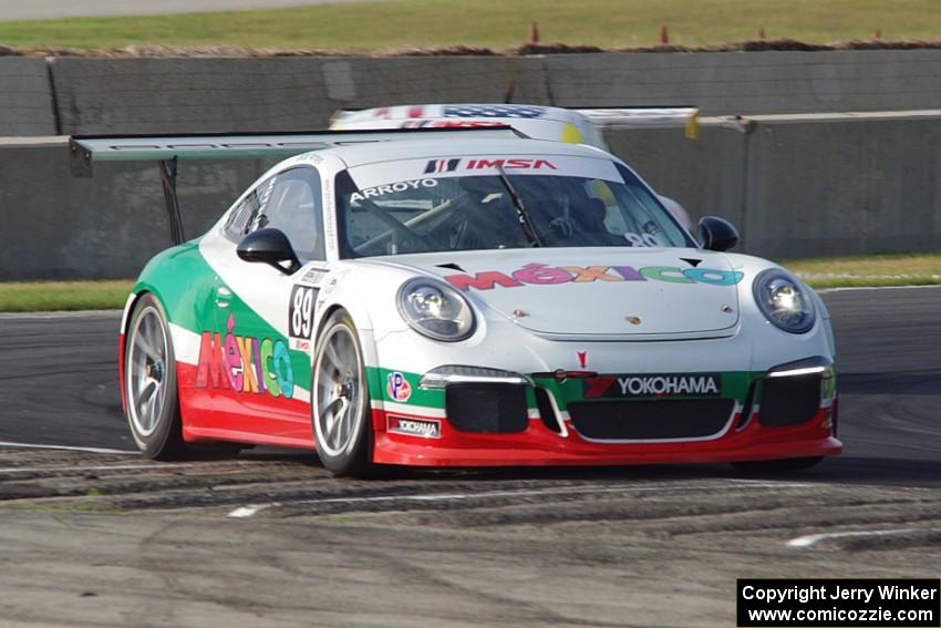 Oscar Arroyo's Porsche GT3 Cup