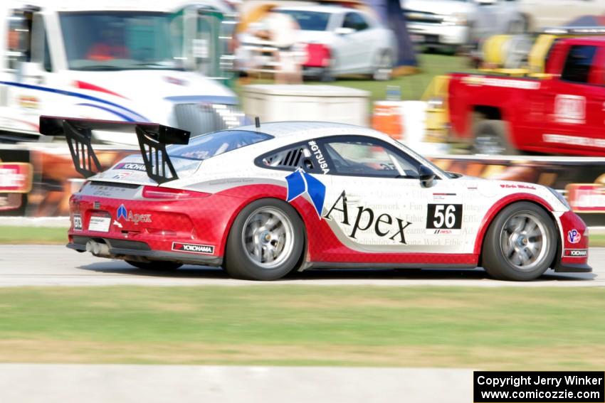 David Baker's Porsche GT3 Cup