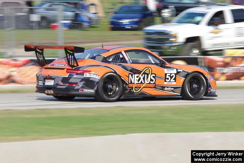 Kurt Fazekas' Porsche GT3 Cup