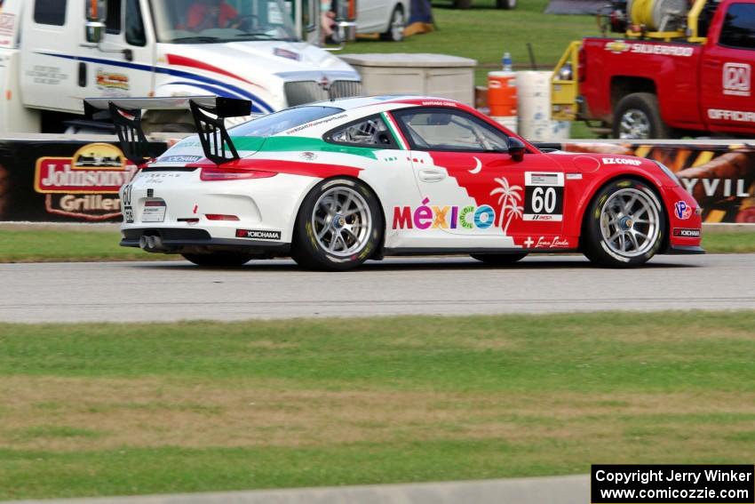 Santiago Creel's Porsche GT3 Cup