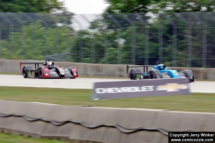 Joel Janco's and Gerhard Watzinger's Panoz Élan DP-02s