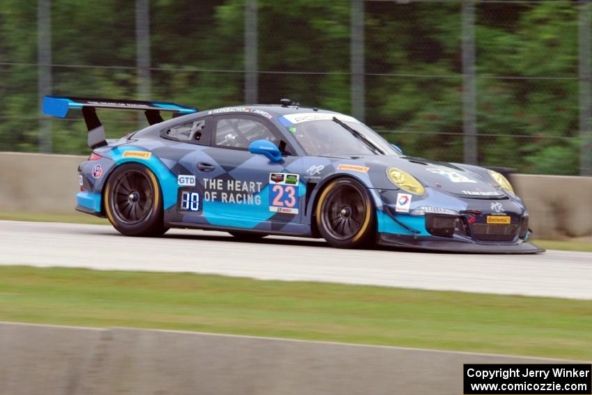 Ian James / Mario Farnbacher Porsche GT3 Cup