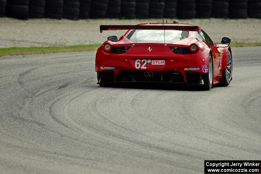 Pierre Kaffer / Giancarlo Fisichella Ferrari 458 Italia