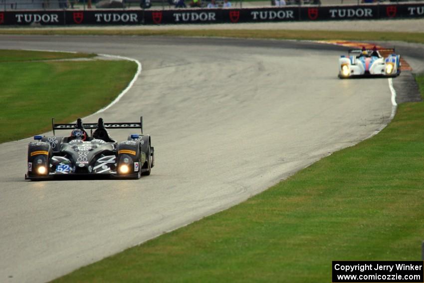 Mike Guasch / Tom Kimber-Smith and Renger van der Zande / Mirco Schultis Oreca FLM09s