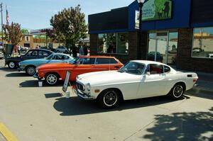 Volvo P1800s and a P544