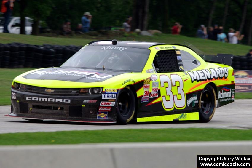 Paul Menard's Chevy Camaro