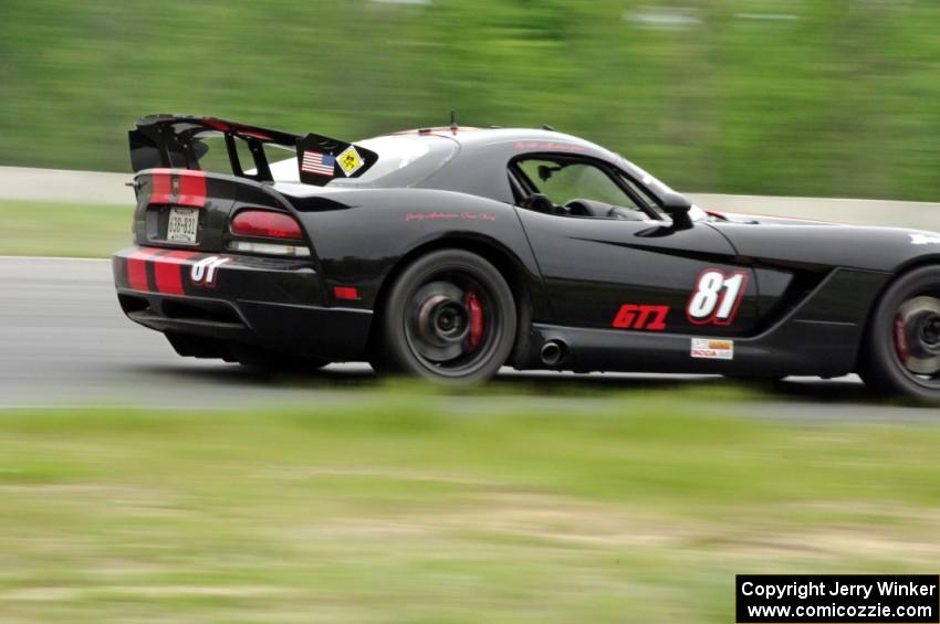 Keith Anderson's GT-1 Dodge Viper