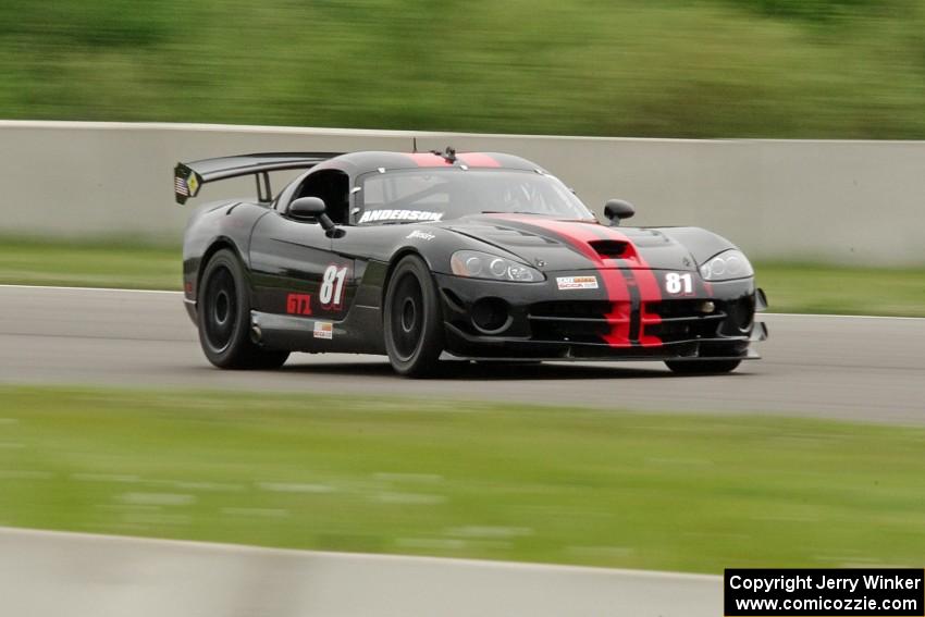 Keith Anderson's GT-1 Dodge Viper