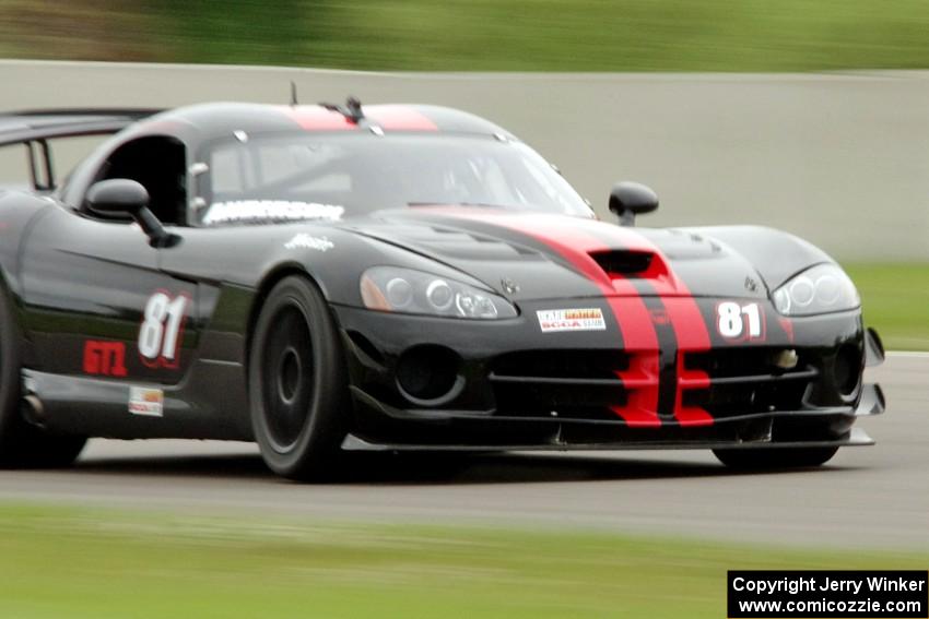 Keith Anderson's GT-1 Dodge Viper