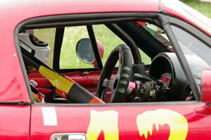 Greg Youngdahl in his Spec Miata Mazda Miata