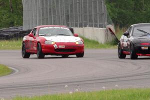 Samantha Silver's and Jamey Randall's Spec Miata Mazda Miatas