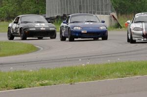 Chris Craft's, Craig Silver's and Paul Gilbert's Spec Miata Mazda Miata