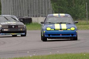 John Glowaski's STL Dodge Neon ACR and Paul Stephan's SPU Volkswagen Corrado SLC