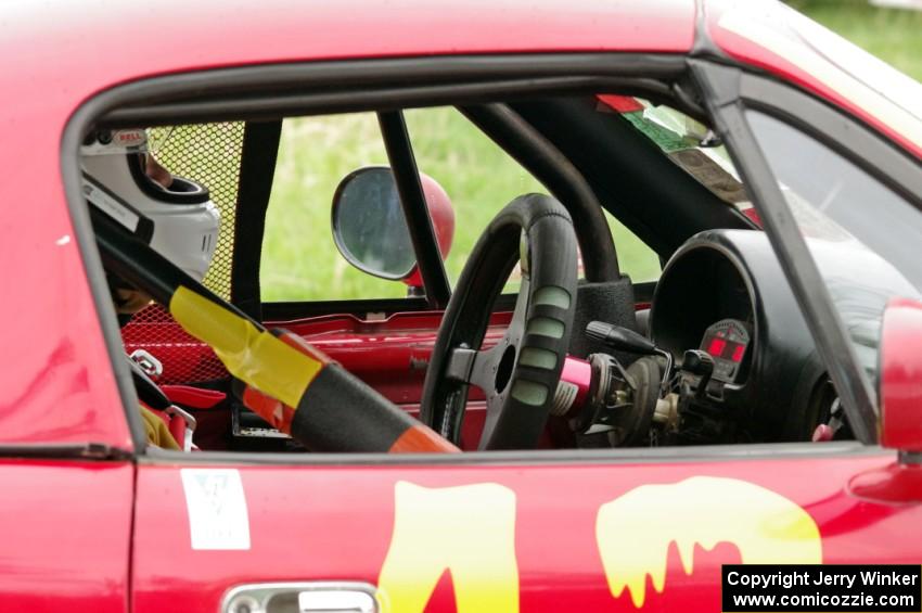 Greg Youngdahl in his Spec Miata Mazda Miata