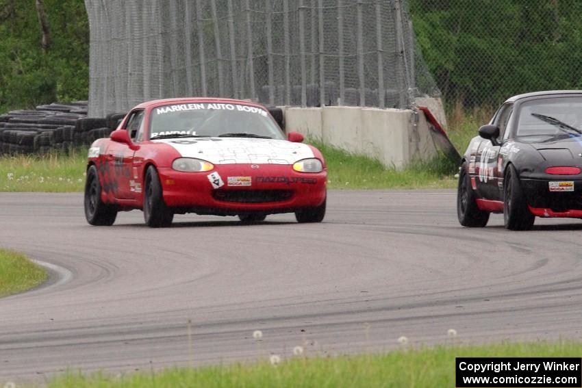 Samantha Silver's and Jamey Randall's Spec Miata Mazda Miatas