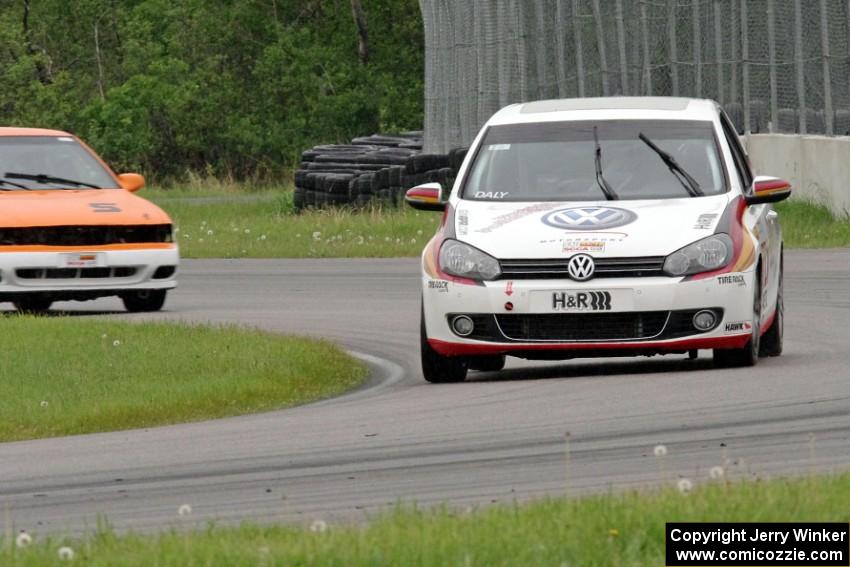 Tom Daly's T4 VW Golf and James Berlin's STL Nissan 200SX