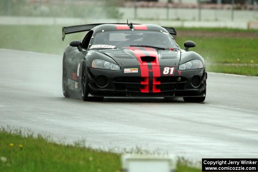 Keith Anderson's GT-1 Dodge Viper