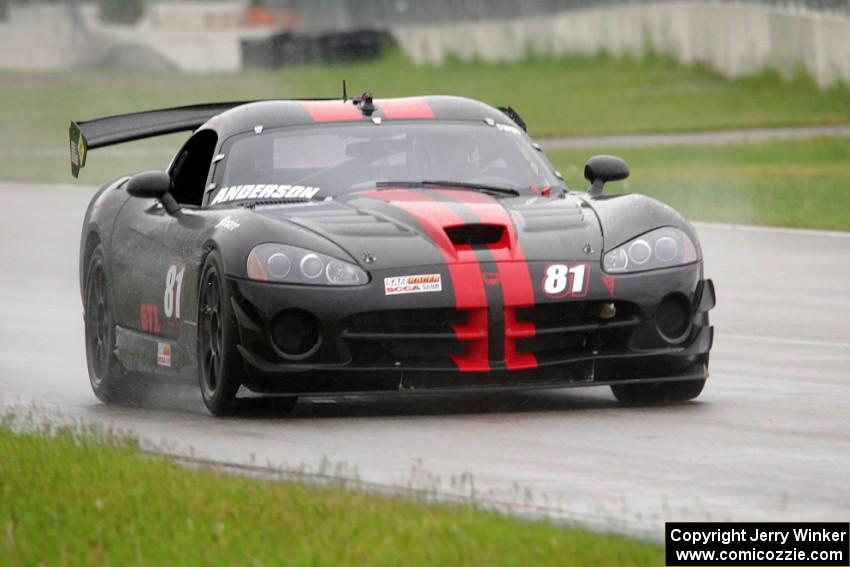 Keith Anderson's GT-1 Dodge Viper