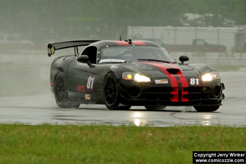 Keith Anderson's GT-1 Dodge Viper