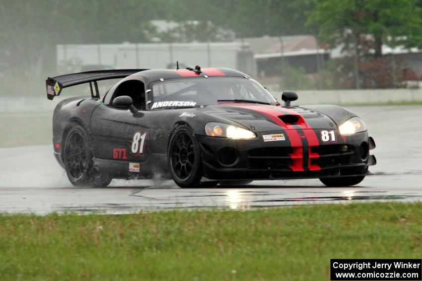 Keith Anderson's GT-1 Dodge Viper