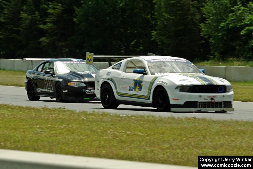 Mark Adams' and Jeff Demetri's AI Ford Mustangs