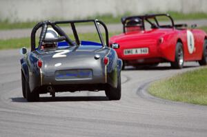 Tom Daly's and Phil Schaefer's Austin-Healey Sprites