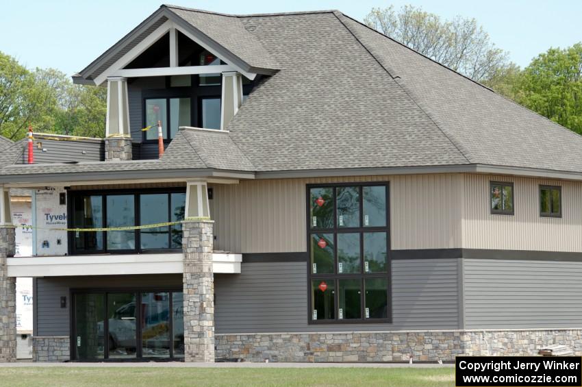 One of the new luxury condo/garages built off the dragstrip.