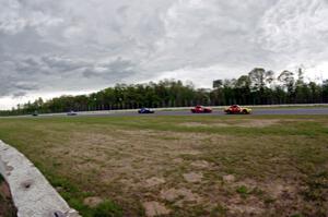 Greg Youngdahl's, Andrew Jenkins', Craig Silver's and Rick Buan's Spec Miata Mazda Miatas