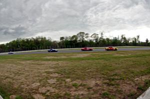 Greg Youngdahl's, Andrew Jenkins', Craig Silver's and Rick Buan's Spec Miata Mazda Miatas