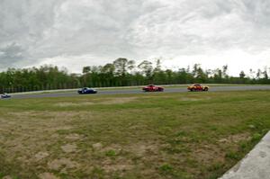 Greg Youngdahl's, Andrew Jenkins', Craig Silver's and Rick Buan's Spec Miata Mazda Miatas