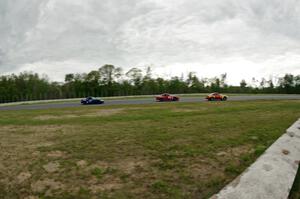 Greg Youngdahl's, Andrew Jenkins' and Craig Silver's Spec Miata Mazda Miatas