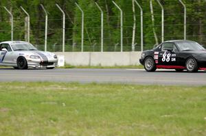 Samantha Silver's and Chris Craft's Spec Miata Mazda Miatas