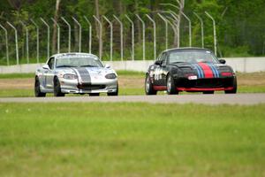 Samantha Silver's and Chris Craft's Spec Miata Mazda Miatas