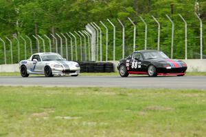 Samantha Silver's and Chris Craft's Spec Miata Mazda Miatas