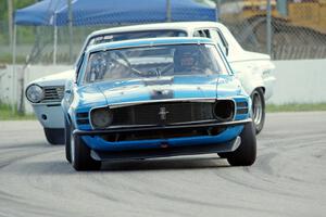 Brian Kennedy's Ford Mustang Boss 302 and Gary Davis' Dodge Dart