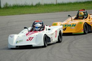 Dave Schaal's and Matt Gray's Spec Racer Ford 3s