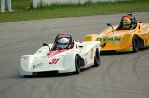 Dave Schaal's and Matt Gray's Spec Racer Ford 3s