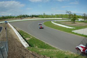 Patrick Rounds', Dave Cammack's and Sven Mueller's Spec Racer Fords