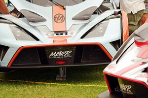 Anthony Mantella's and Martin Barkey's KTM X-Bow GT4s