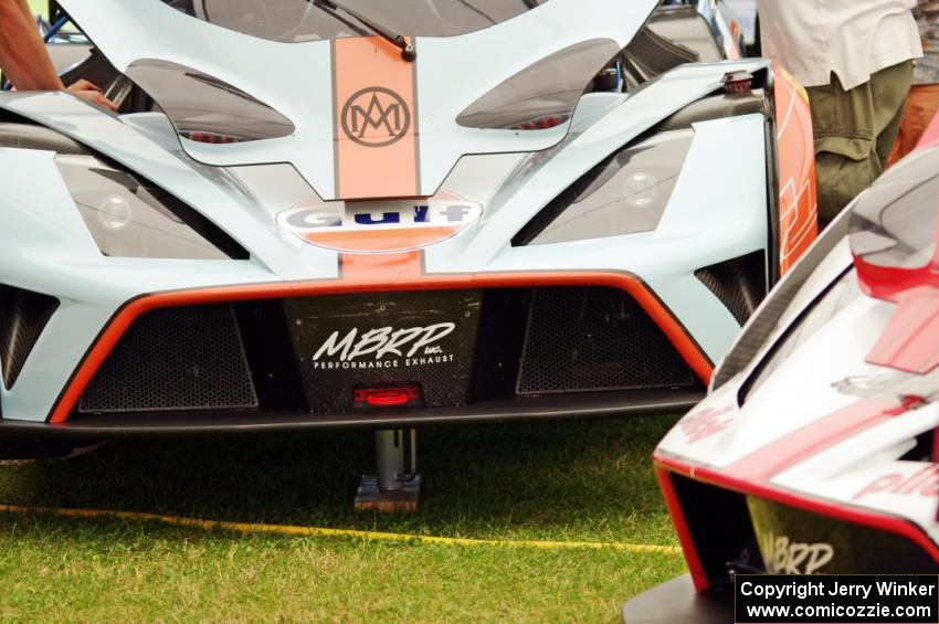 Anthony Mantella's and Martin Barkey's KTM X-Bow GT4s