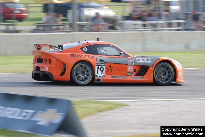 Parker Chase's Ginetta GT4