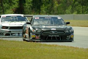 Dillon Machavern's Ford Mustang and Adam Andretti's Ford Mustang