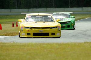 Tom Sheehan's Chevy Camaro and Jordan Bernloehr's Chevy Camaro